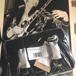 Dr Martens 7” Black Leather Bag